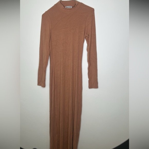 NWT Revolve LNA Tan maxi dress with back cut out - Picture 5 of 7